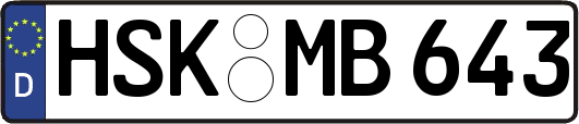 HSK-MB643