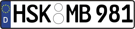 HSK-MB981