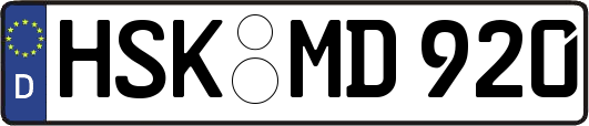 HSK-MD920
