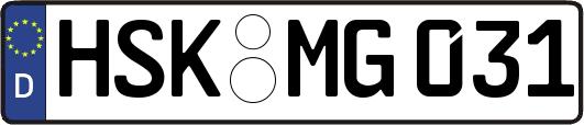 HSK-MG031