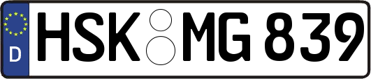 HSK-MG839