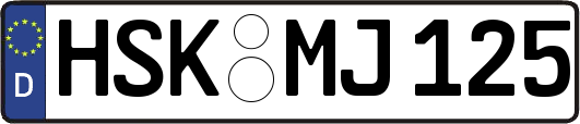 HSK-MJ125