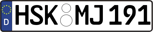 HSK-MJ191