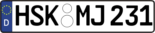 HSK-MJ231