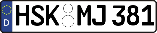 HSK-MJ381