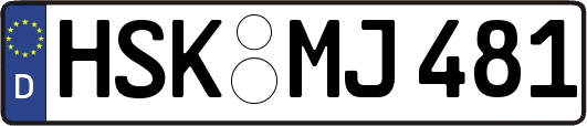 HSK-MJ481