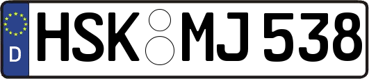 HSK-MJ538