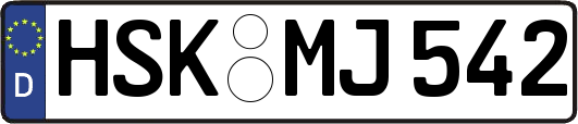 HSK-MJ542