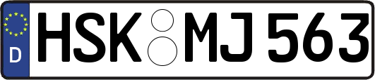 HSK-MJ563