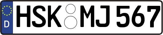 HSK-MJ567