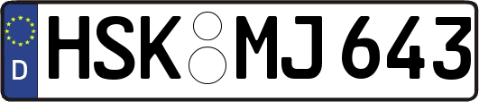 HSK-MJ643