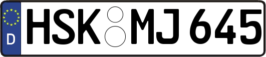 HSK-MJ645
