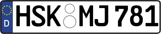 HSK-MJ781