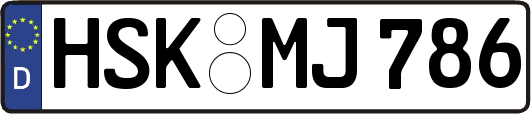HSK-MJ786