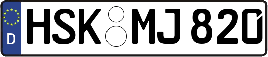HSK-MJ820
