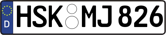 HSK-MJ826