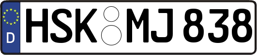 HSK-MJ838