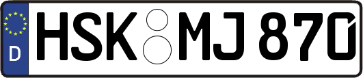HSK-MJ870