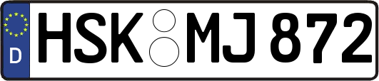 HSK-MJ872
