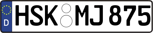 HSK-MJ875