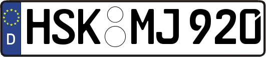 HSK-MJ920