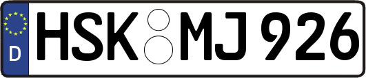 HSK-MJ926