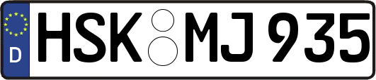 HSK-MJ935