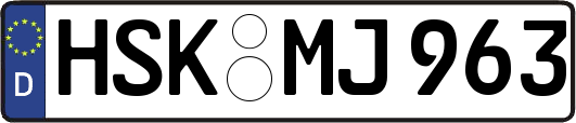 HSK-MJ963