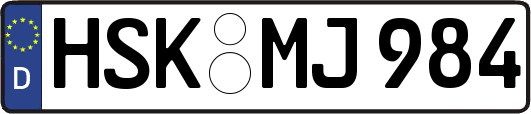 HSK-MJ984