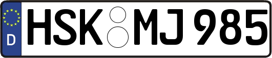 HSK-MJ985