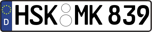 HSK-MK839