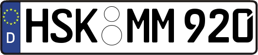HSK-MM920