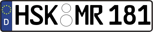 HSK-MR181