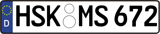 HSK-MS672