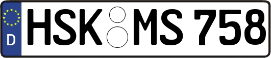 HSK-MS758