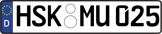 HSK-MU025