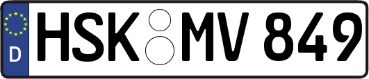 HSK-MV849