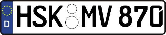 HSK-MV870