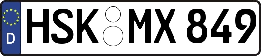 HSK-MX849