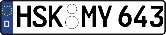 HSK-MY643