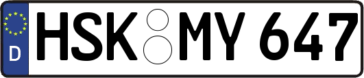 HSK-MY647
