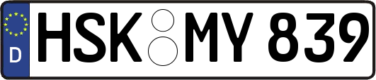 HSK-MY839