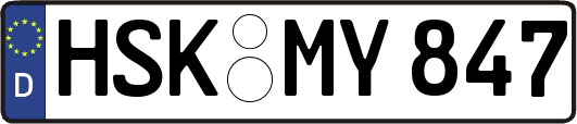 HSK-MY847