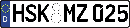 HSK-MZ025