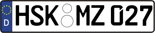 HSK-MZ027