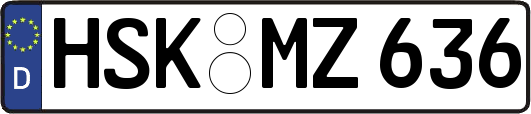 HSK-MZ636