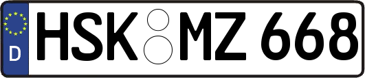 HSK-MZ668