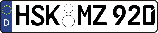 HSK-MZ920