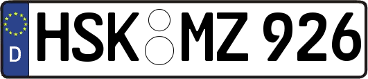 HSK-MZ926