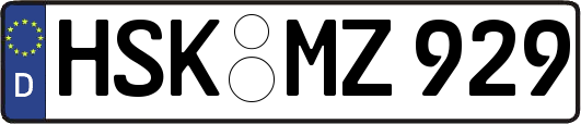 HSK-MZ929